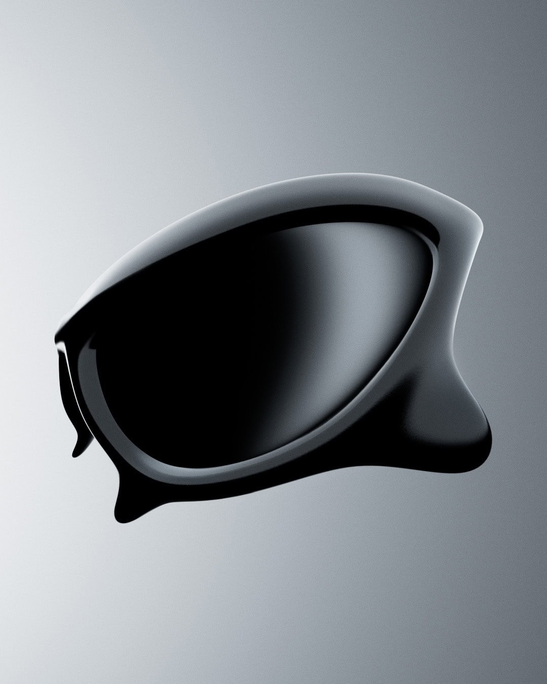 CGI eyewear render with retouching and post-production