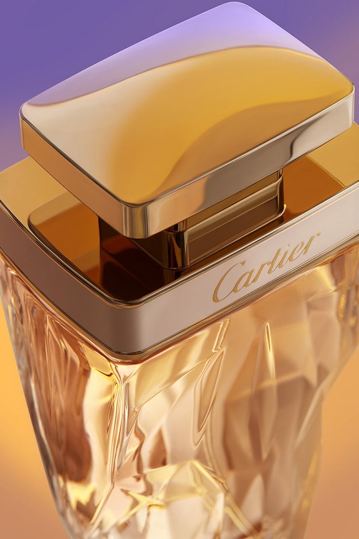 Fragrance retouching for Cartier