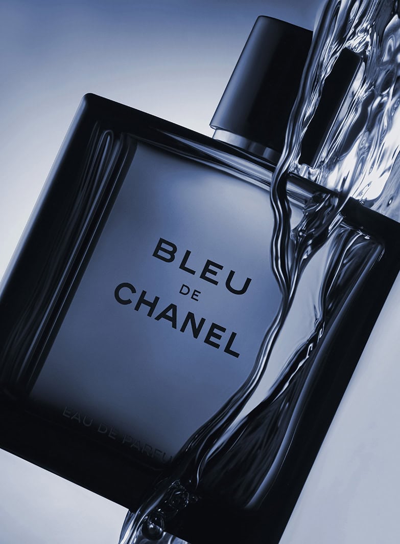 Fragrance bottle retouching for Chanel