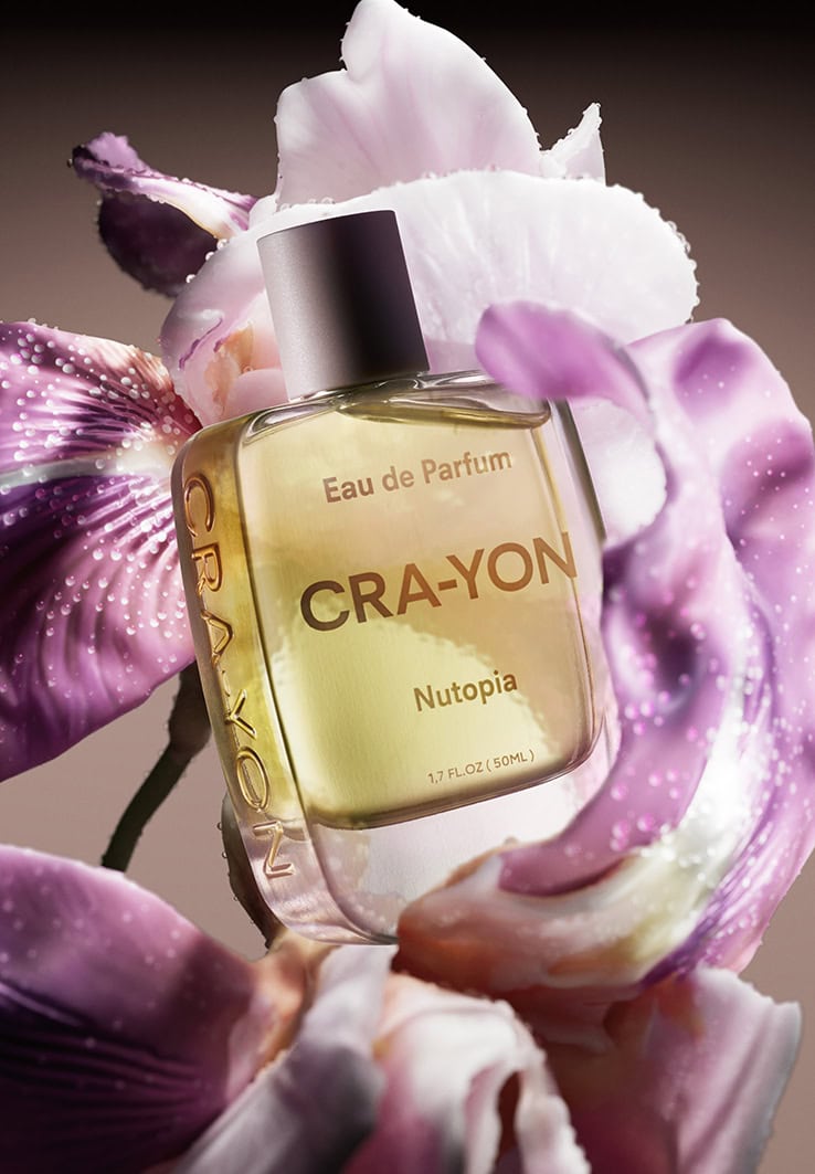 Fragrance still-life retouching for Cra-yon