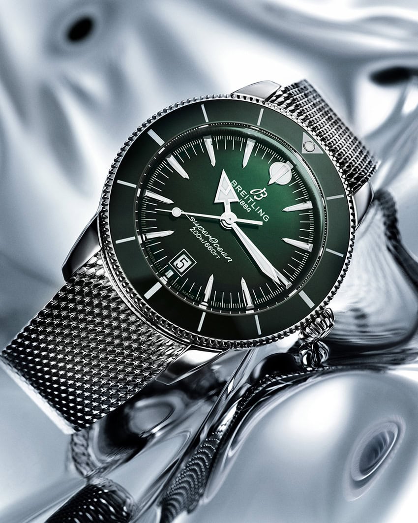Luxury watch retouching for Breitling