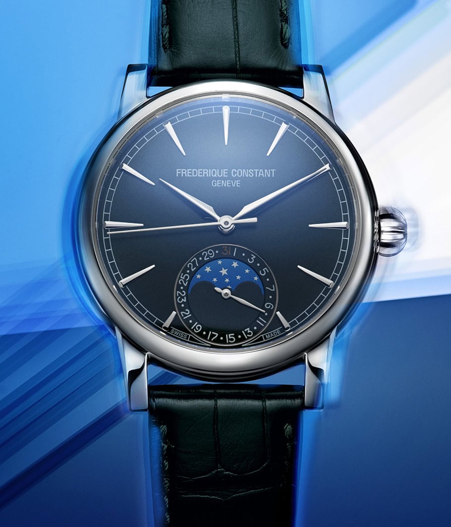 Luxury watch retouching for Frédérique Constant