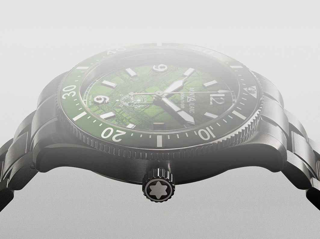 Luxury watch retouching for Montblanc