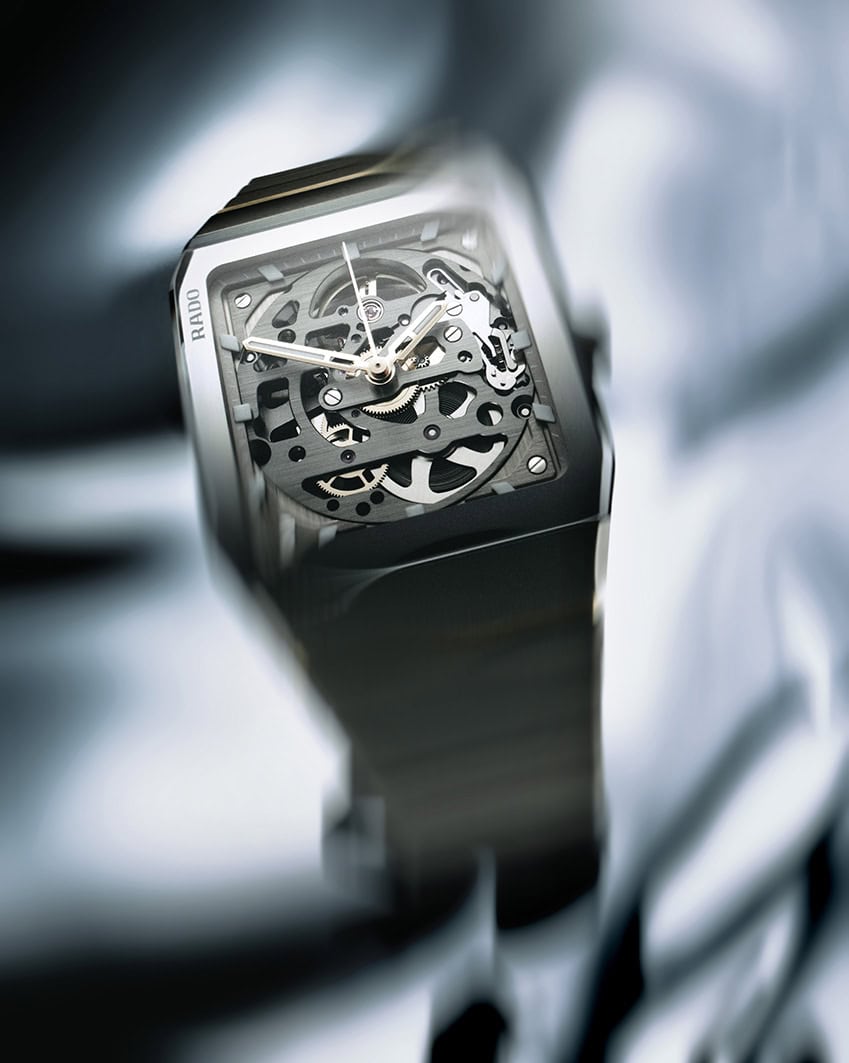 Luxury watch retouching for Rado